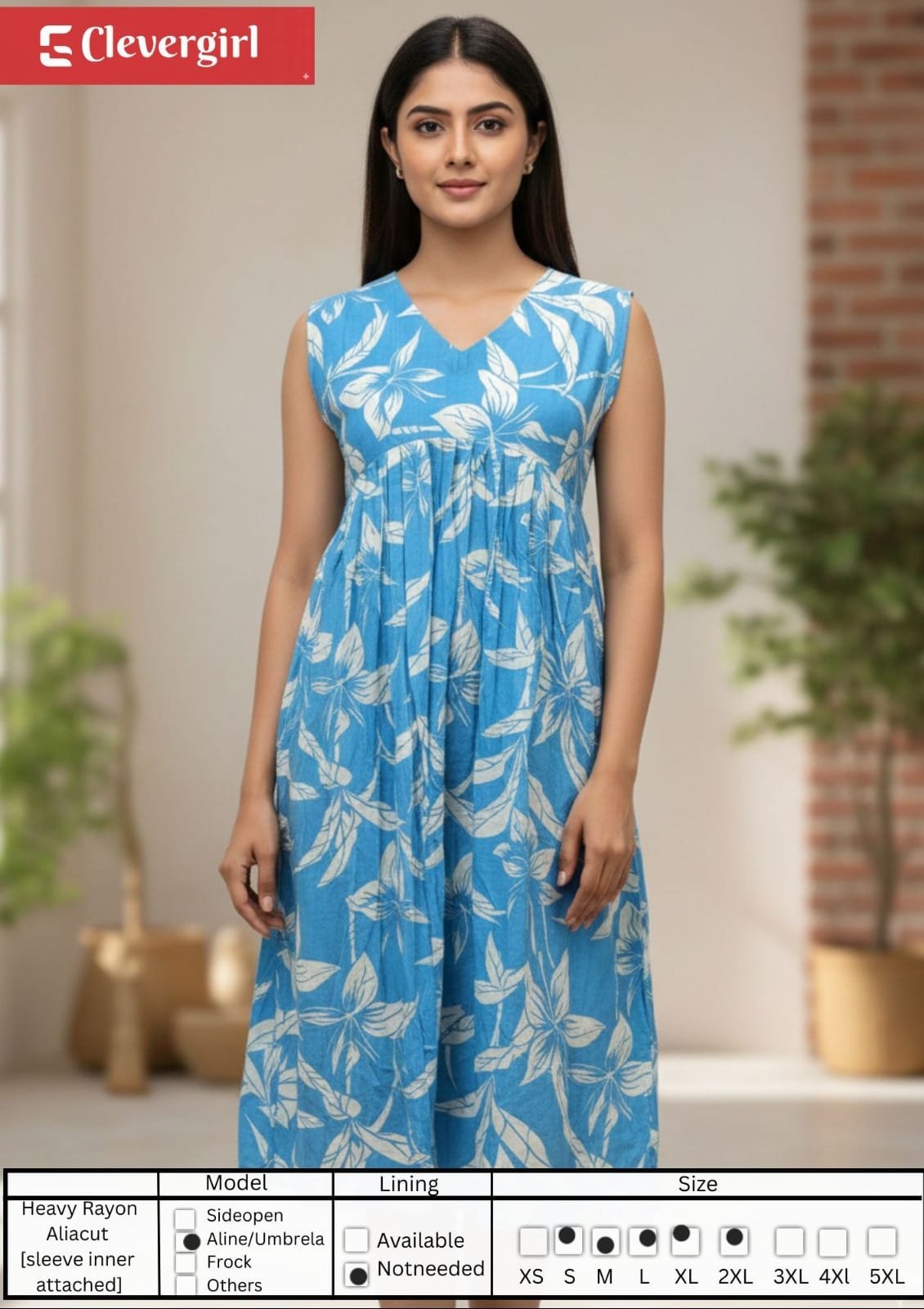alia cut sleeveless aline model in bulk from kurti manufacturer in kerala