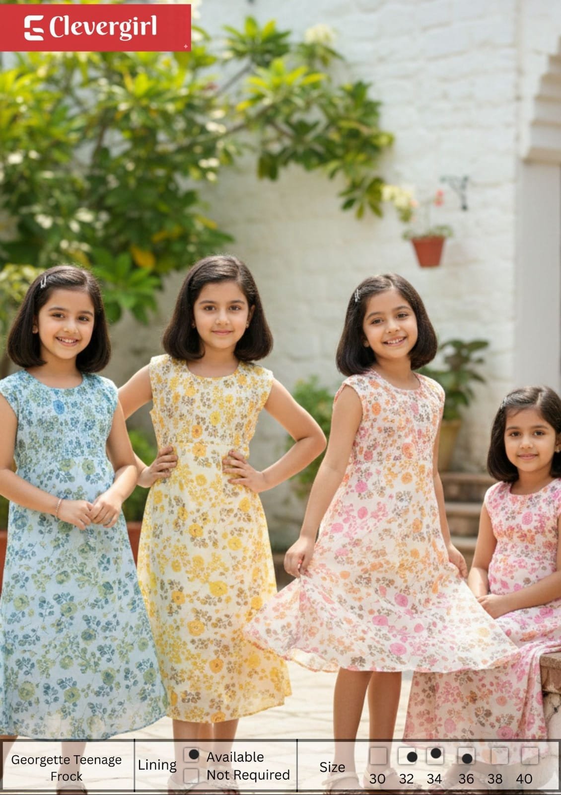 georgette-embroidered-smoke-work-frock-teenage-girls-wholesale-india