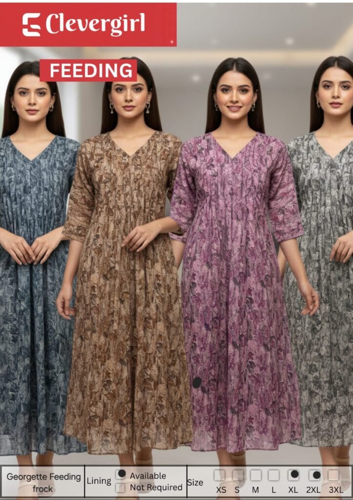 georgette maternity feeding kurti top ladies pregnancy wear wholesale kerala tamil nadu Arjun Enterprises   Clever Girl Enterprises   Exclusive Manufacturers and Wholesalers Kurtis in Kerala